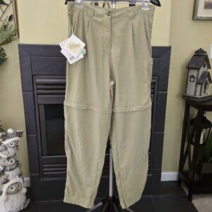 NWT ExOfficio womens sz 12 Explorer convertible outdoor pant (hiking, etc...)